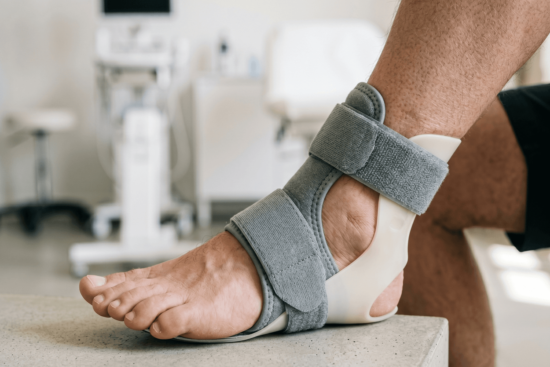 Orthèse pour cheville et jambe