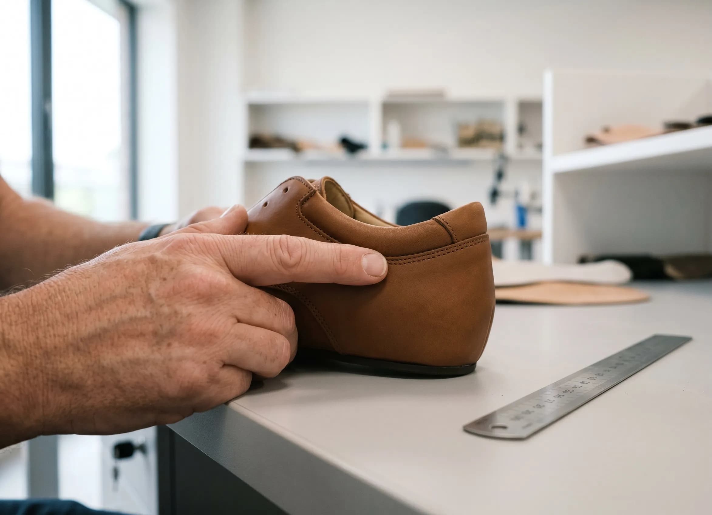 Handcrafted shoe making